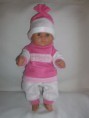 3dílný komplet pro panenky - 7817